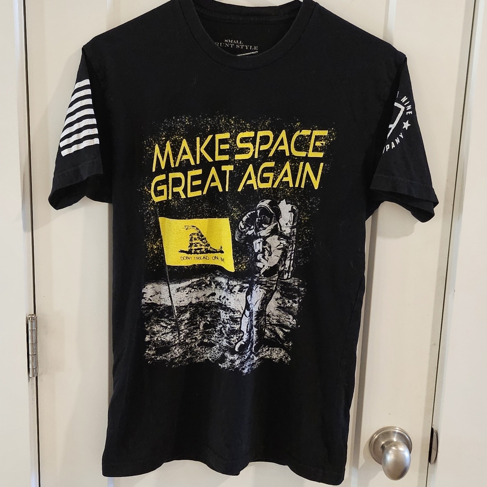 Grunt Style US Space Force T-Shirt - Size Small - Make Space Great Again
